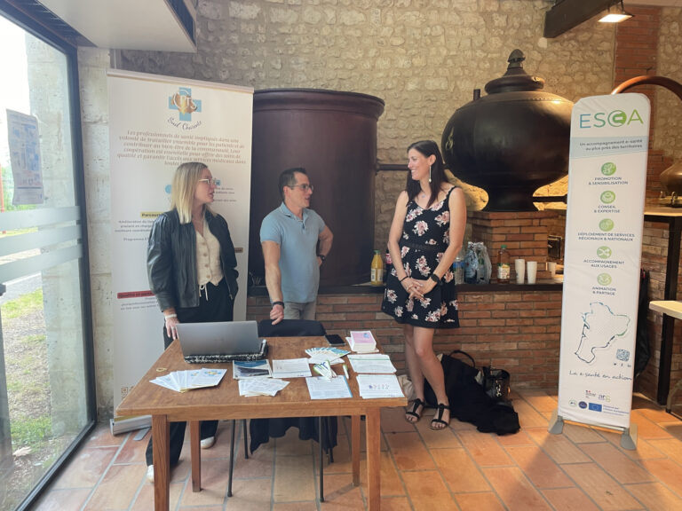 Stand e-santé ESEA.